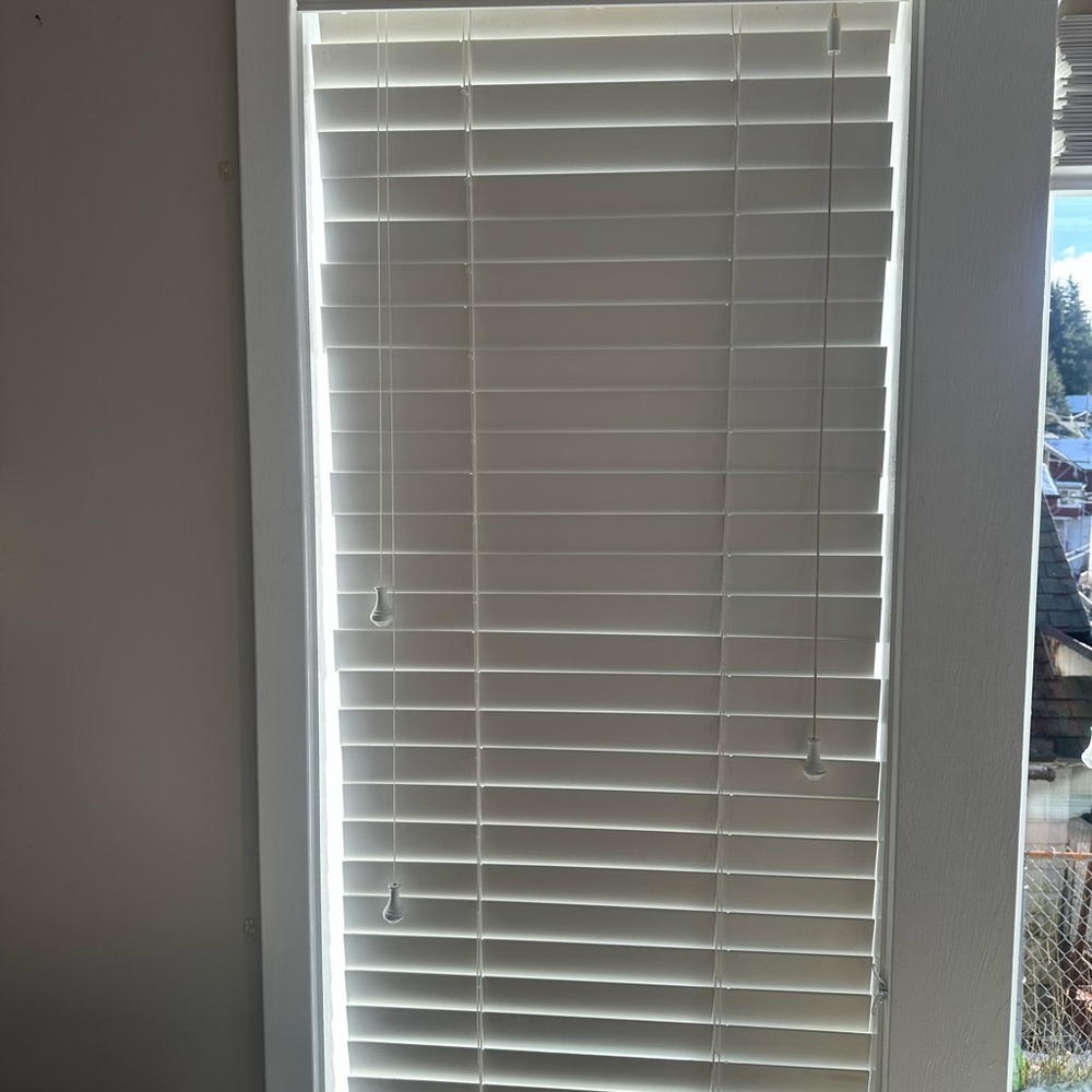 Classic White Window Blinds